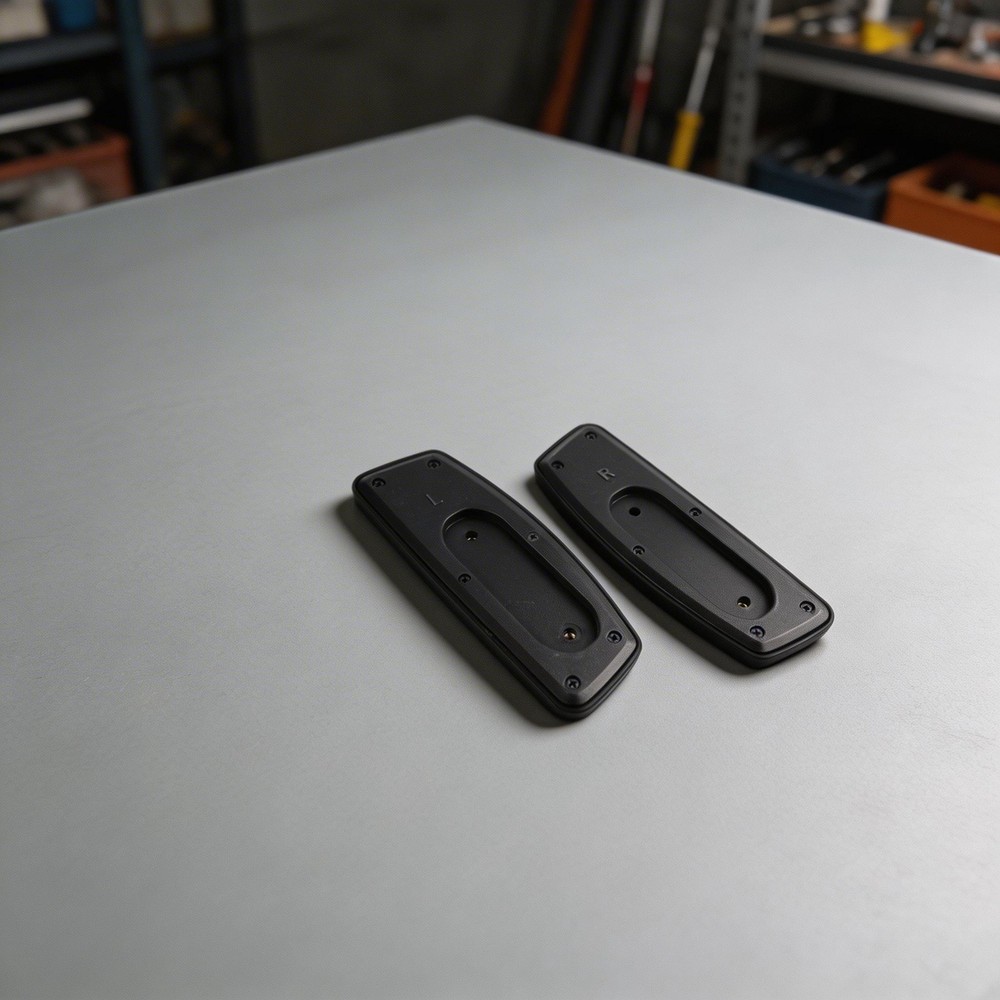 Office Chair Armrest Replacement Pads Plastic Material Easy Installation