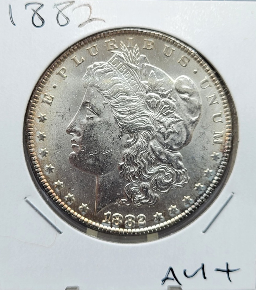 1882 U.S. Morgan 90% Silver Dollar