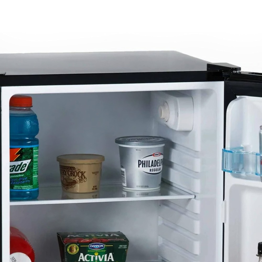AVANTI 3.2 Cu. Ft Compact Mini Refrigerator Black AR321BB