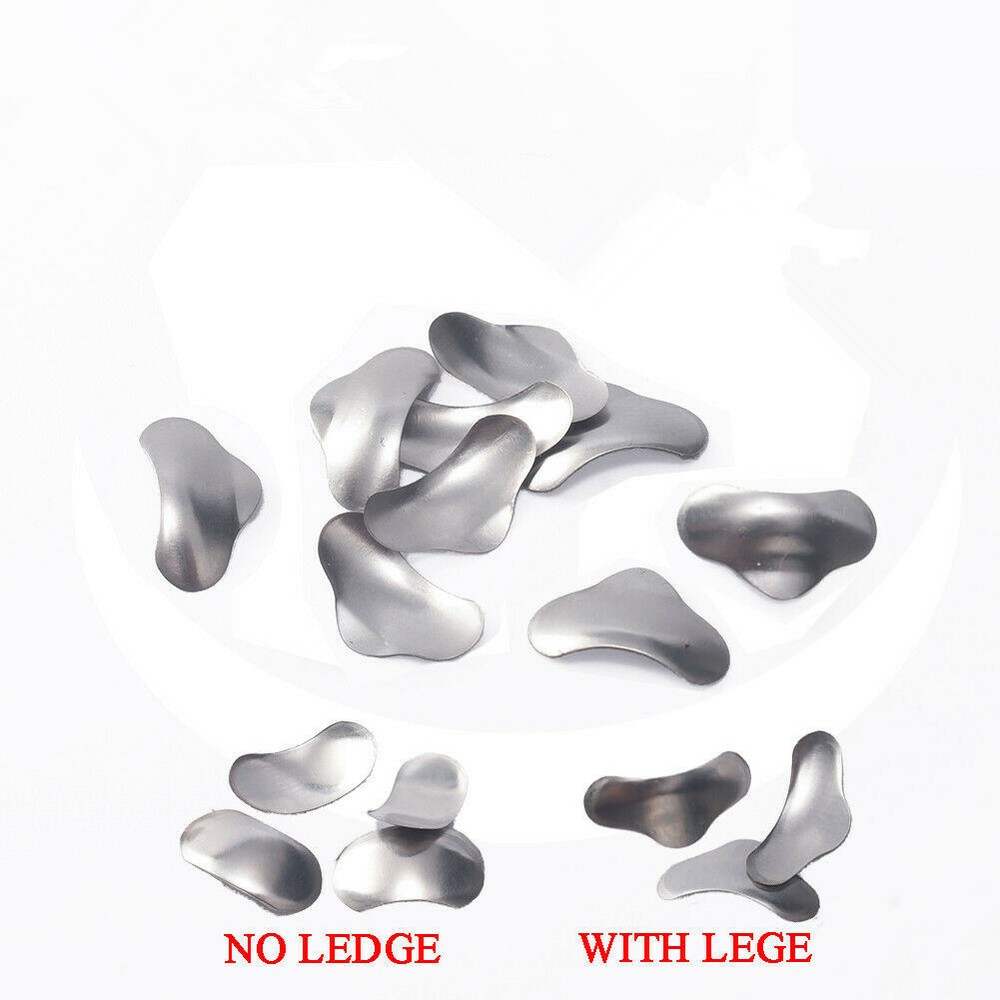 100Pcs Dental Sectional Contoured Matrices Refill Matrix Bands L/M/S With Ledge