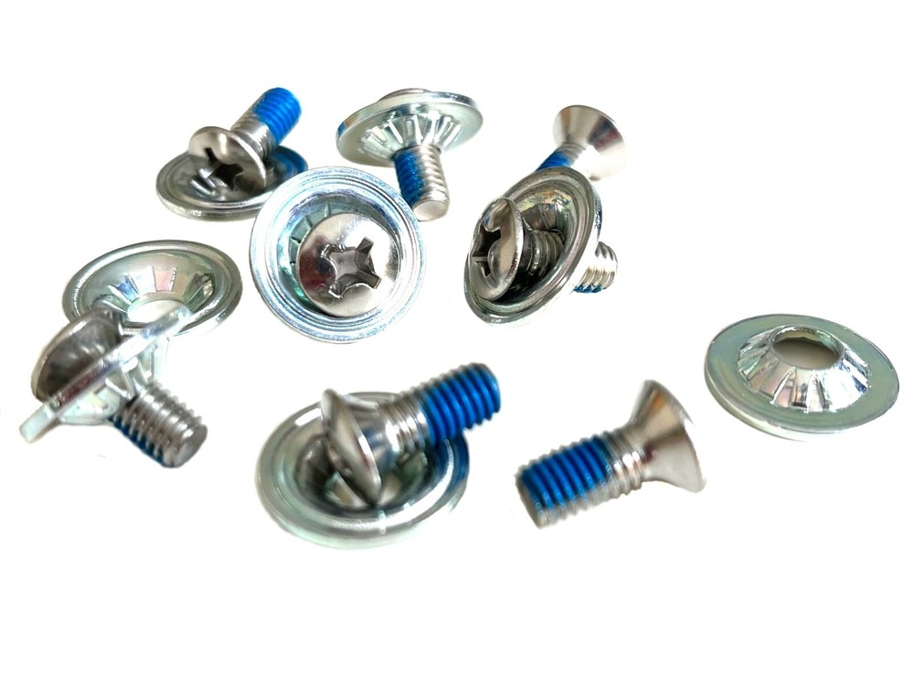 Union Snowboard Bindings - Disc Hardware Fixing Screws 15mm & Washers