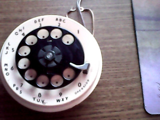 W.E Rotary Phone Dial,For Parts