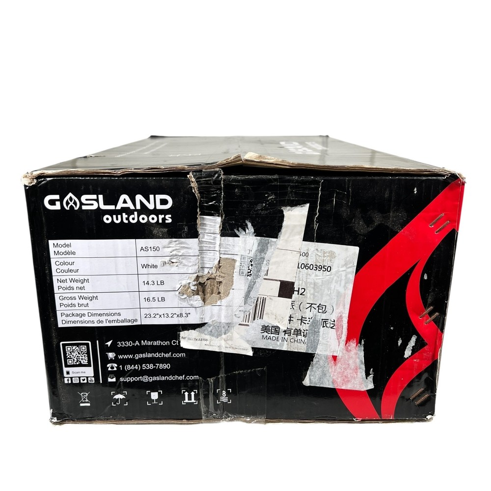 Gasland Outdoors Tankless Water Heater AS150 1.5GPM 6L Portable Gas New