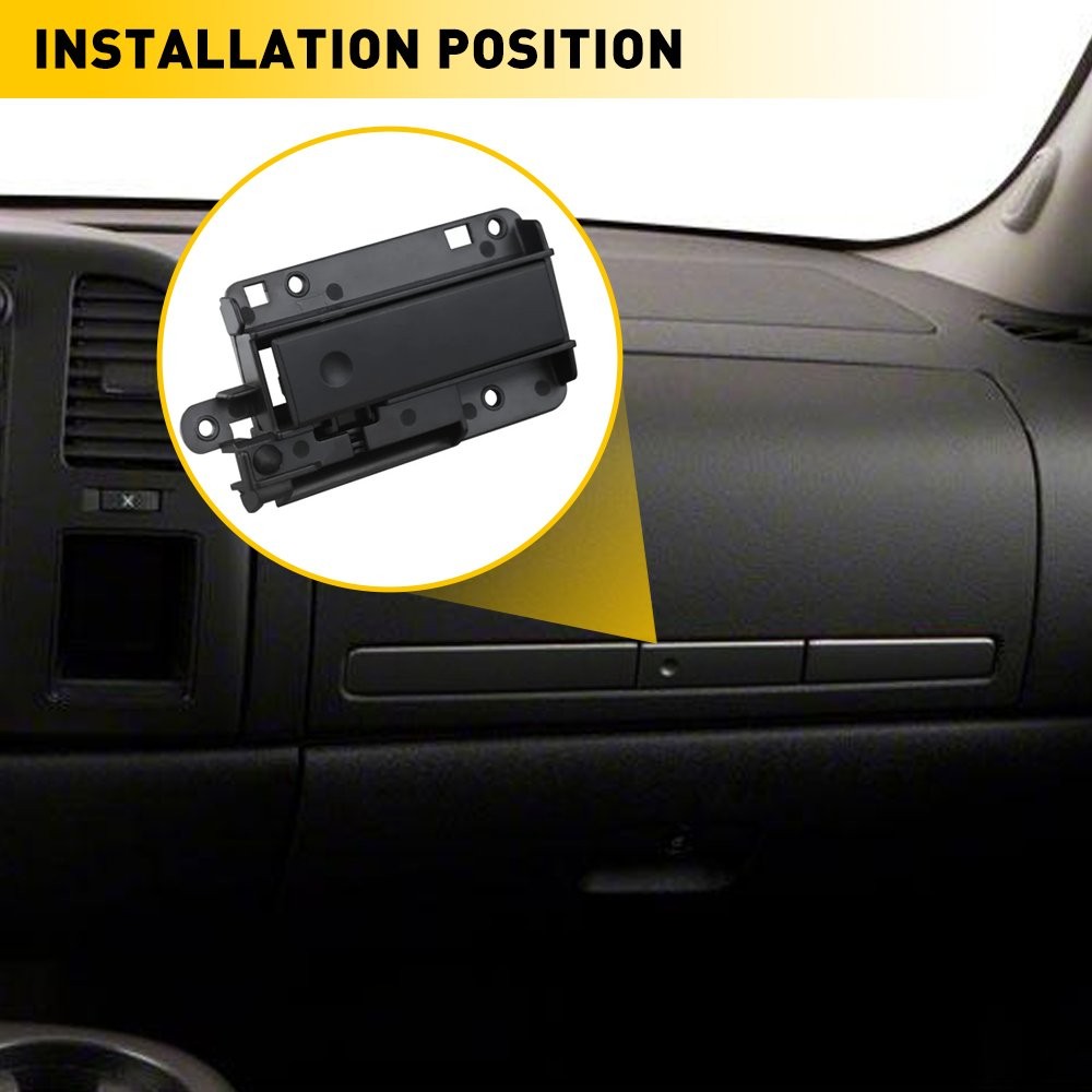 Upper Glove Box Handle Compartment Dash Latch For GM Silverado Sierra 1500 08-14