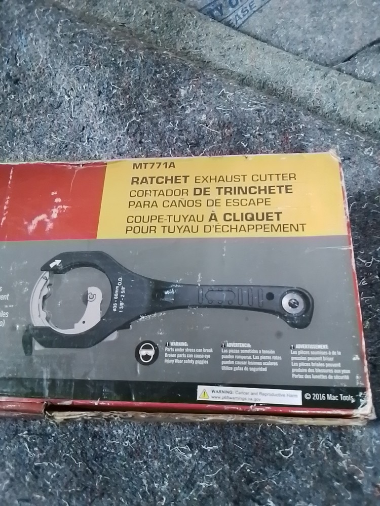 Mac Tools MT771A Rachet Exhaust Cutter