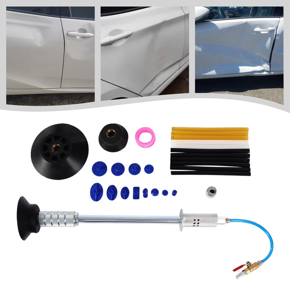 Dent Suction Cup Puller Tool Kit ﻿Pneumatic Dent Puller Tool Dent Repair Tool
