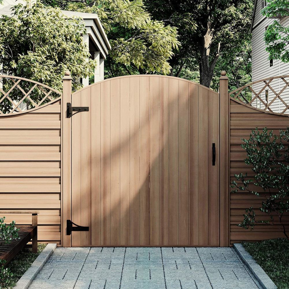 Transitional Gate Kit N109-314 with Gate Latch, Gate Hinges, and Gate Pull