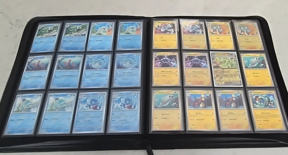 Obsidian Flames Complete Base Set w/ Reverse Holo & Binder - 382 Cards