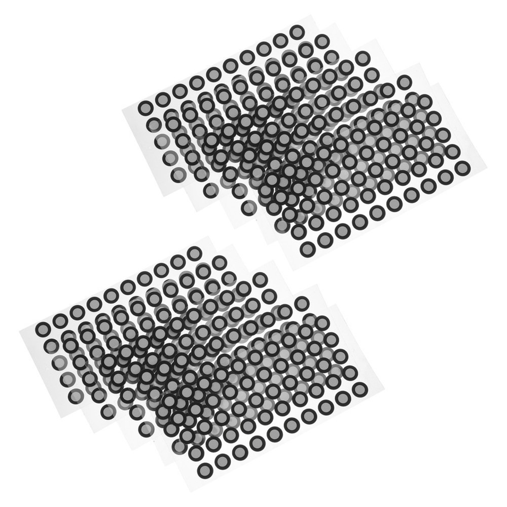 10 Sheets 3D Scanning Identification Reflective Stickers Markers Points