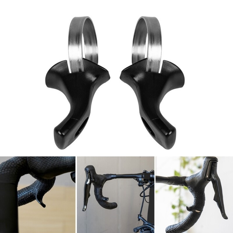 1 Pair Bike Handlebar Thumb Rest Adjustable Bicycles Secondary Handlebar