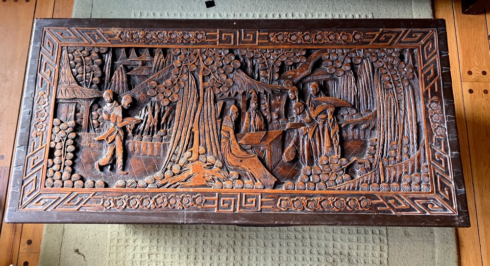 Antique Chinese Camphor Trunk