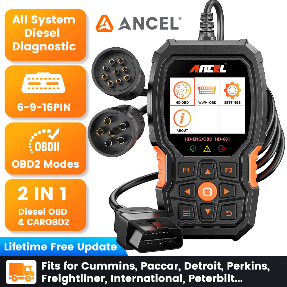 Heavy Duty Truck Scanner All System Diesel Diagnostic Scan Tool Check Engine