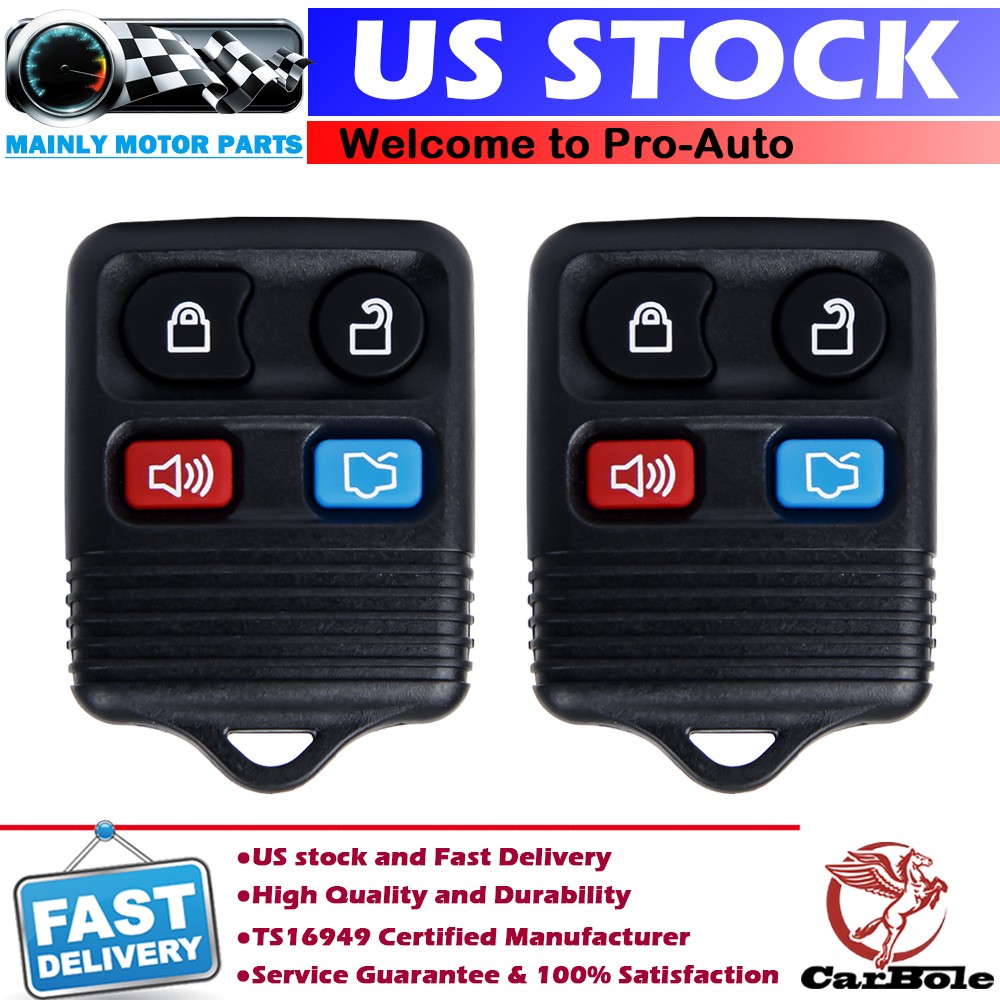 2 Keyless Entry Remote Control Car Key Fob Clicker Transmitter For Ford Explore