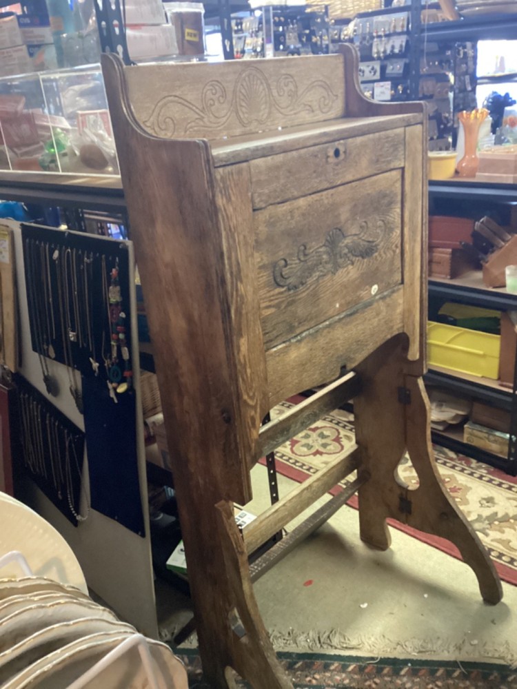 antique carry around desk