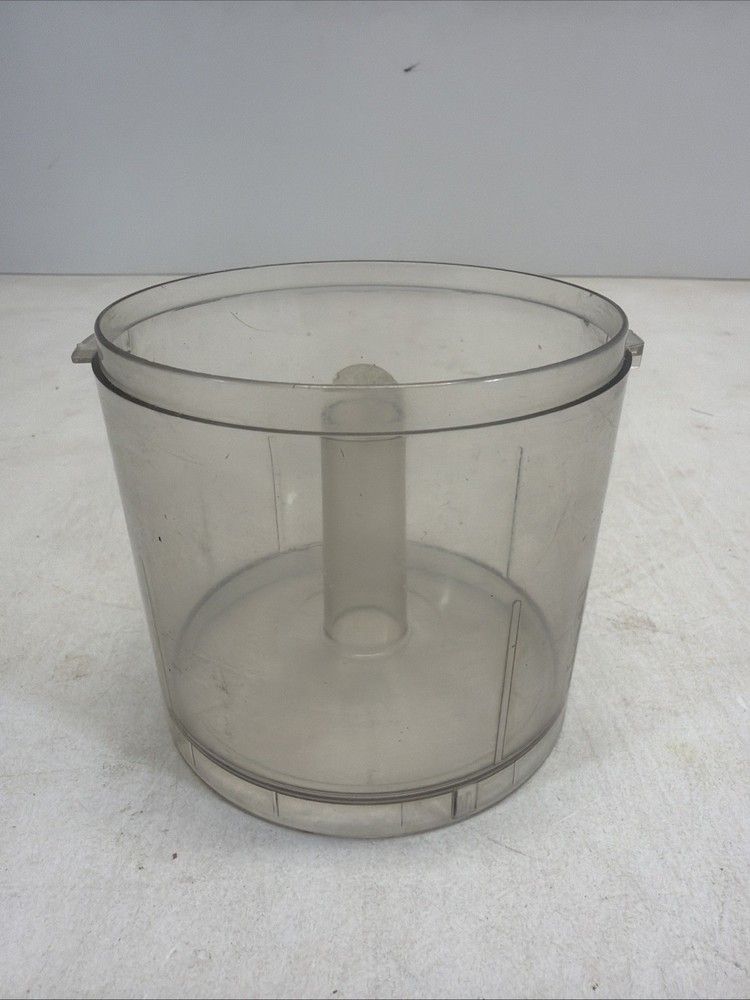 Black Decker HMP30 Food Processor Work Bowl Clear Plastic Circular Type