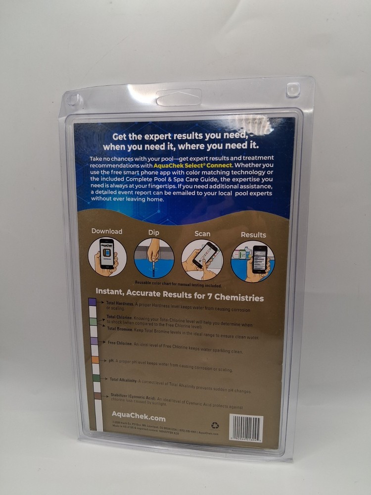AQUACHECK SELECT CONNECT TEST STRIPS KIT