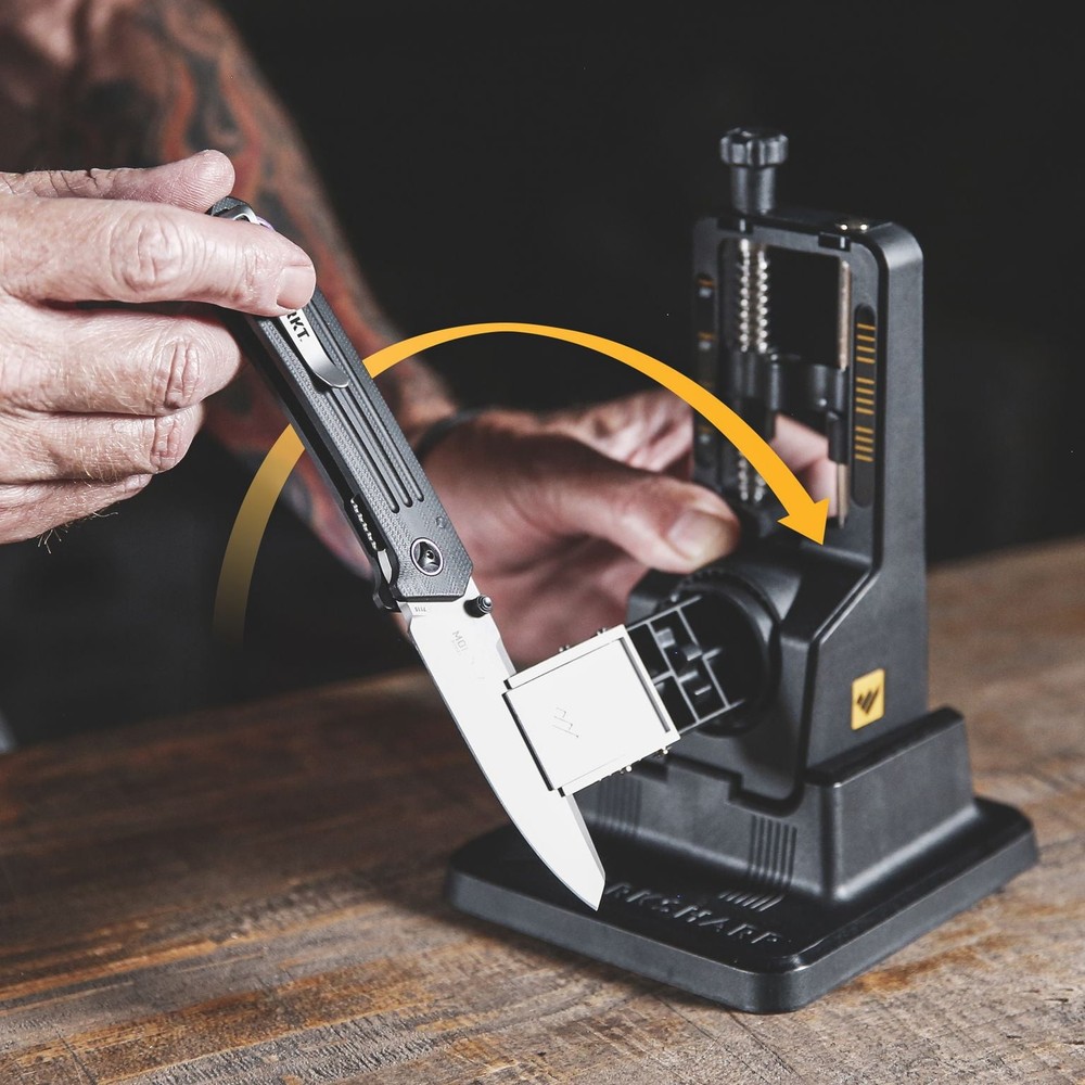 Precision Adjust Knife Sharpener Kit, Sharpens All Pocket and Kitchen Knives