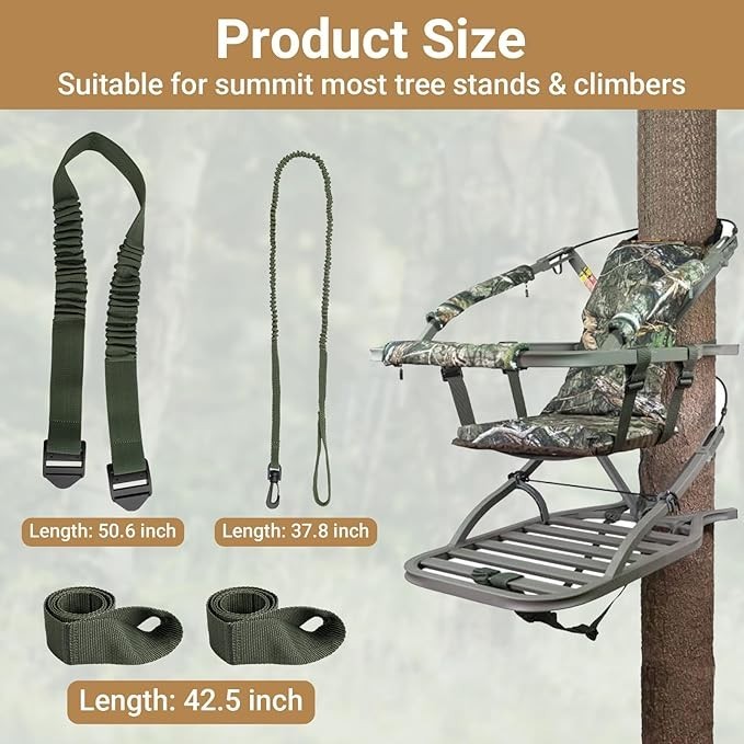 Shoulder & Bungee Tether Straps for Summit Viper Goliath Titian Accessories Tree