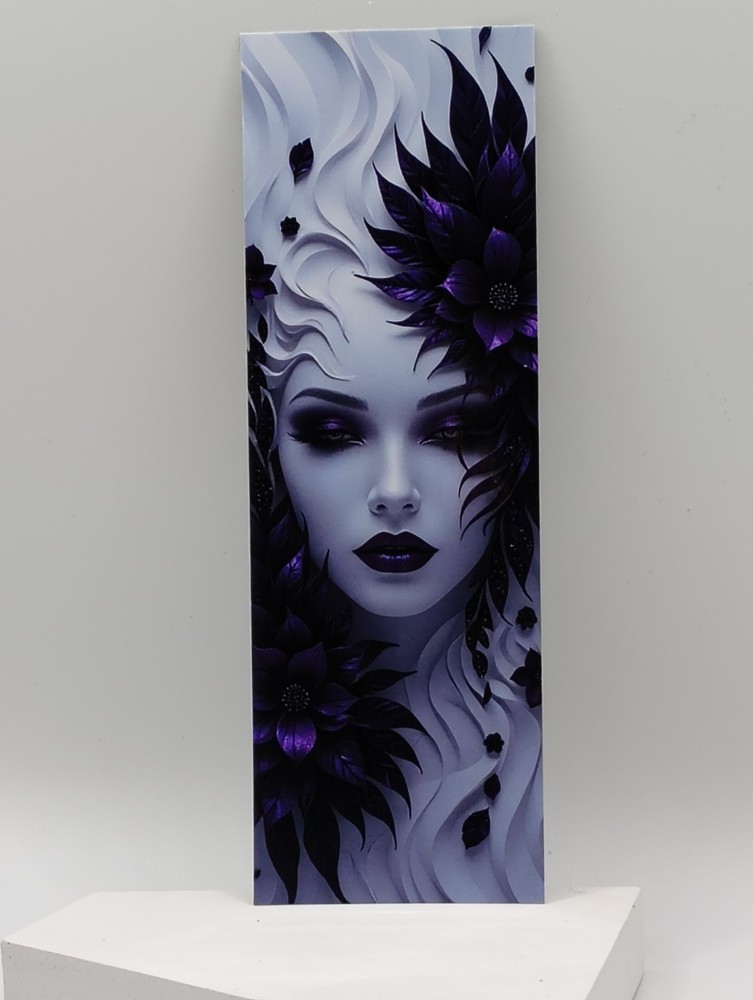 Midnight Violet Enchantress Bookmark