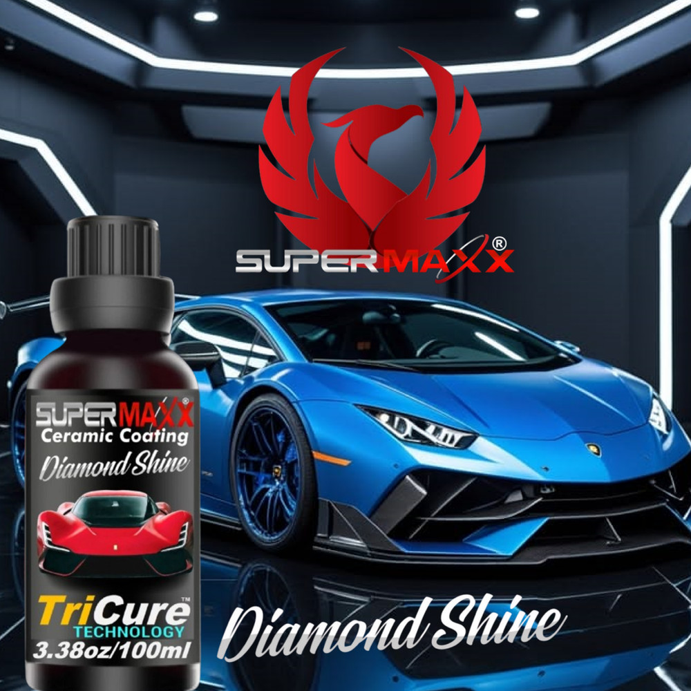 CERAMIC CAR COATING "5 YR POLYSILAZANE" SCRATCH RESISTANT SUPER HYDROPHOBIC -KIT