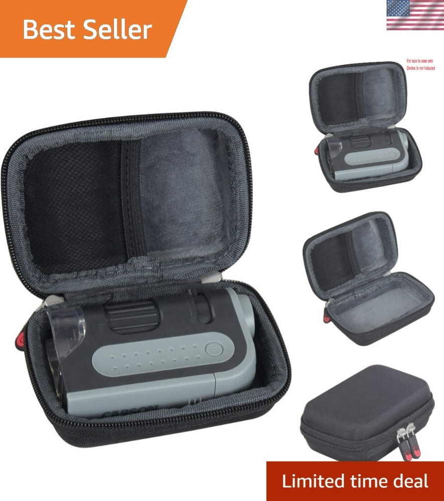 Custom Fit Hard Case for Carson MicroBrite Plus 60x-120x Pocket Microscope