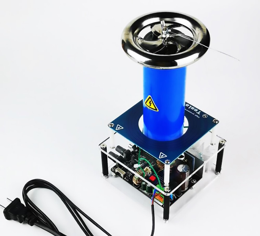 NEW Tesla Coil Desktop Grade Solid State Music Tesla Coil Upgrade