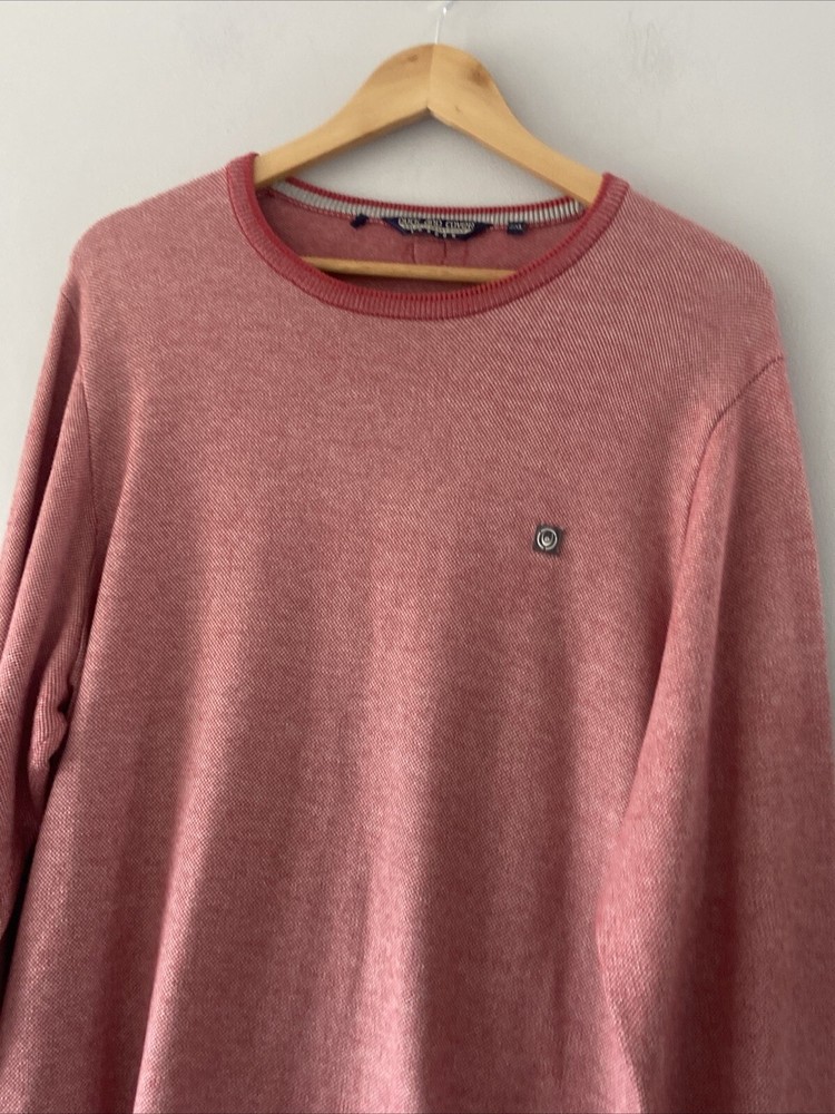 Duck & Cover Jumper 2xl Red Men’s Pullover