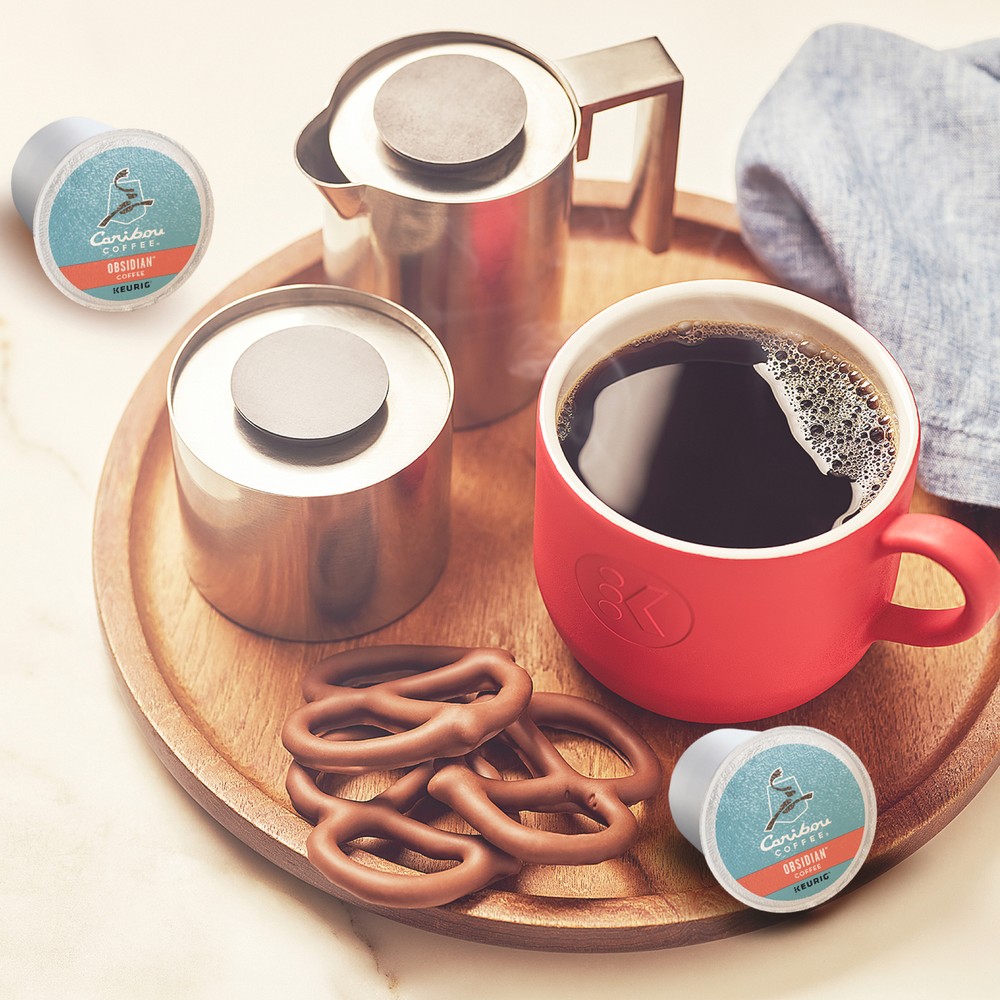 Caribou Coffee Obsidian K-Cup, Medium Roast, 96 Count