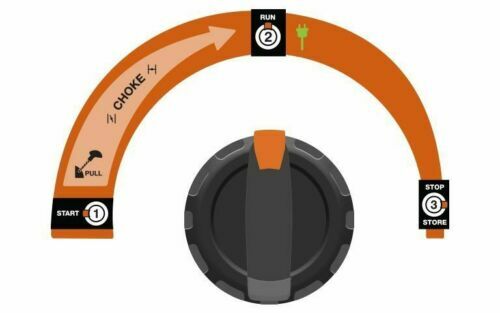 Generac Inverter Generator iQ2000 Knob Switch Run Choke - 3D printed part