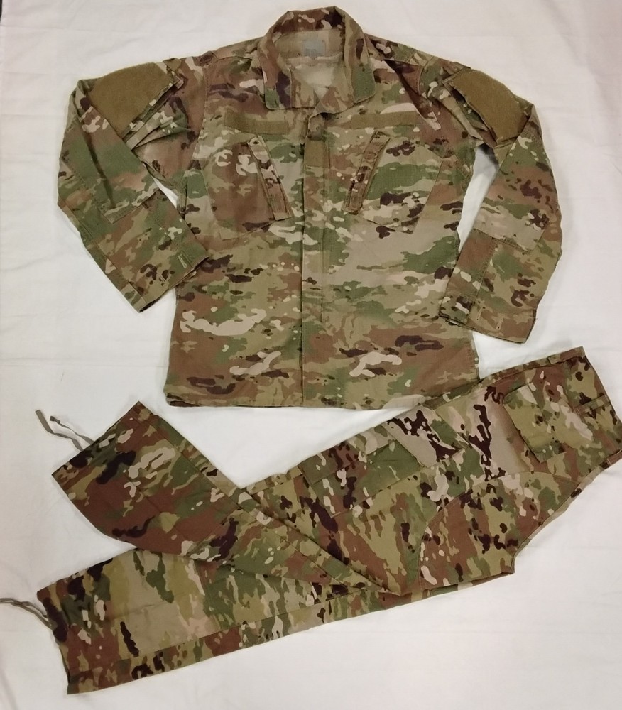 US OCP FRACU Combat Uniform Set – Flame Resistant Jacket & Pants Small-Regular
