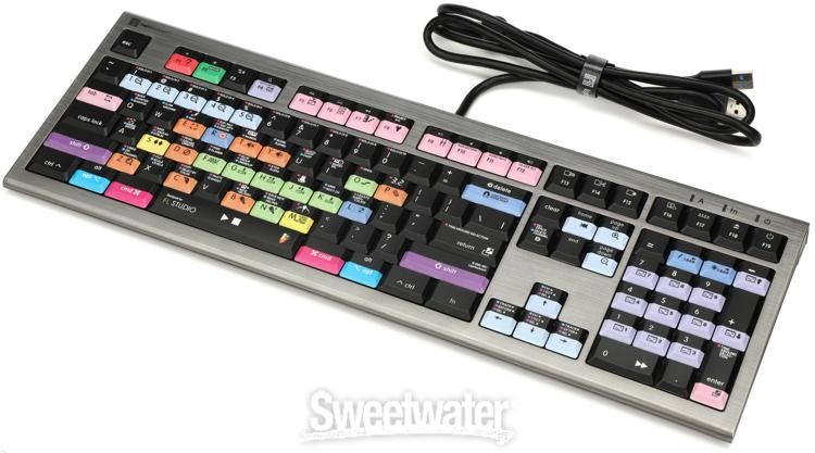 LogicKeyboard ASTRA2 Backlit Keyboard for Image Line FL Studio - Mac