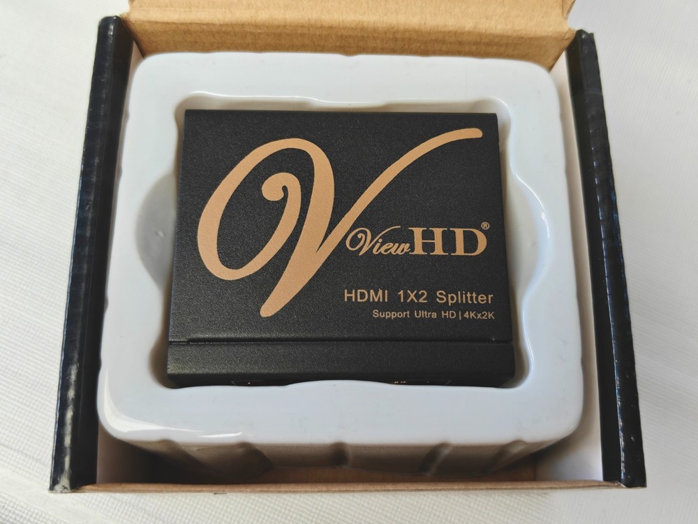 ViewHD 2-Port HDMI 1x2 Powered HDMI Splitter