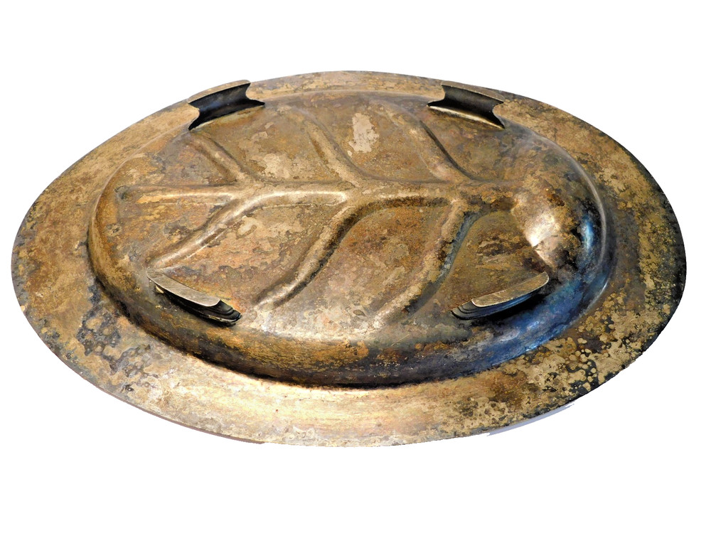 SILVERPLATE PLATTER WON BY RUTH OZAKI IN MARCH 1950