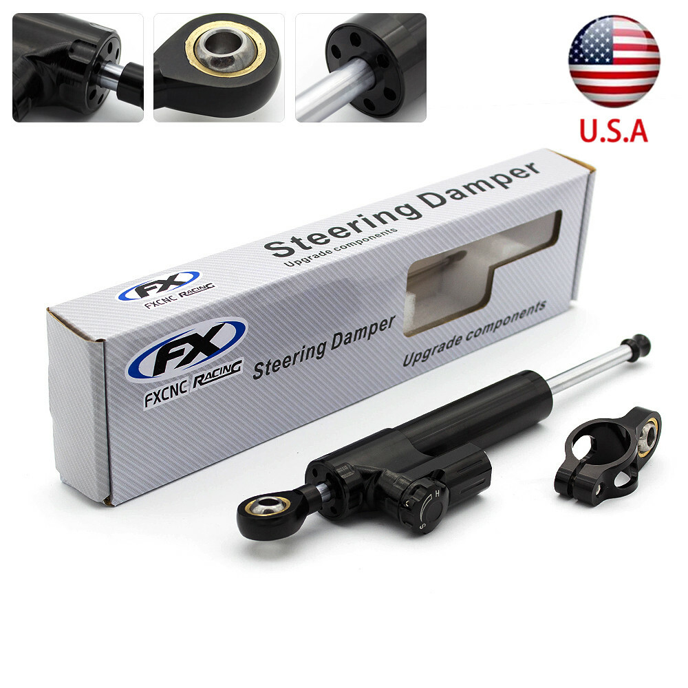 For Z900 2017-2025 CNC Steering Damper And Stabilizer Bracket Mount Support Kit