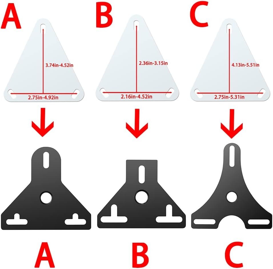 Universal Saddle Extender for FDX 2.0 and 3.0 Models - Adjustable Exercise Bi...