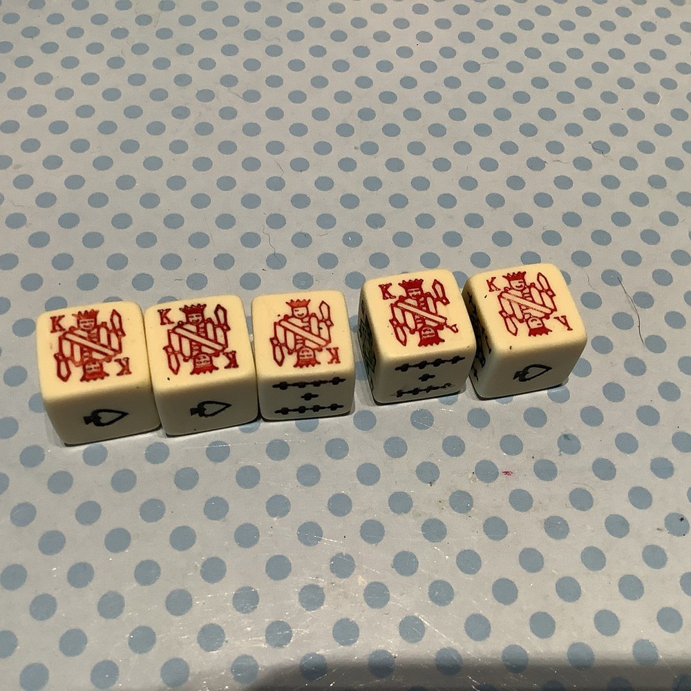 Vintage? Poker Dice,Nice Graphics