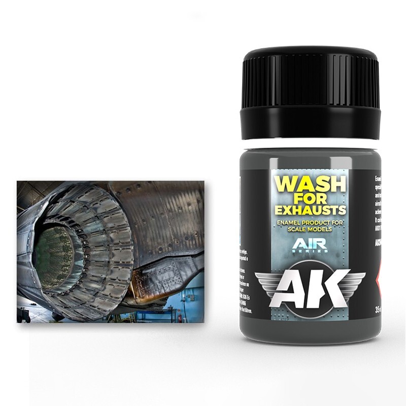 AK Interactive Wash For Exhaust