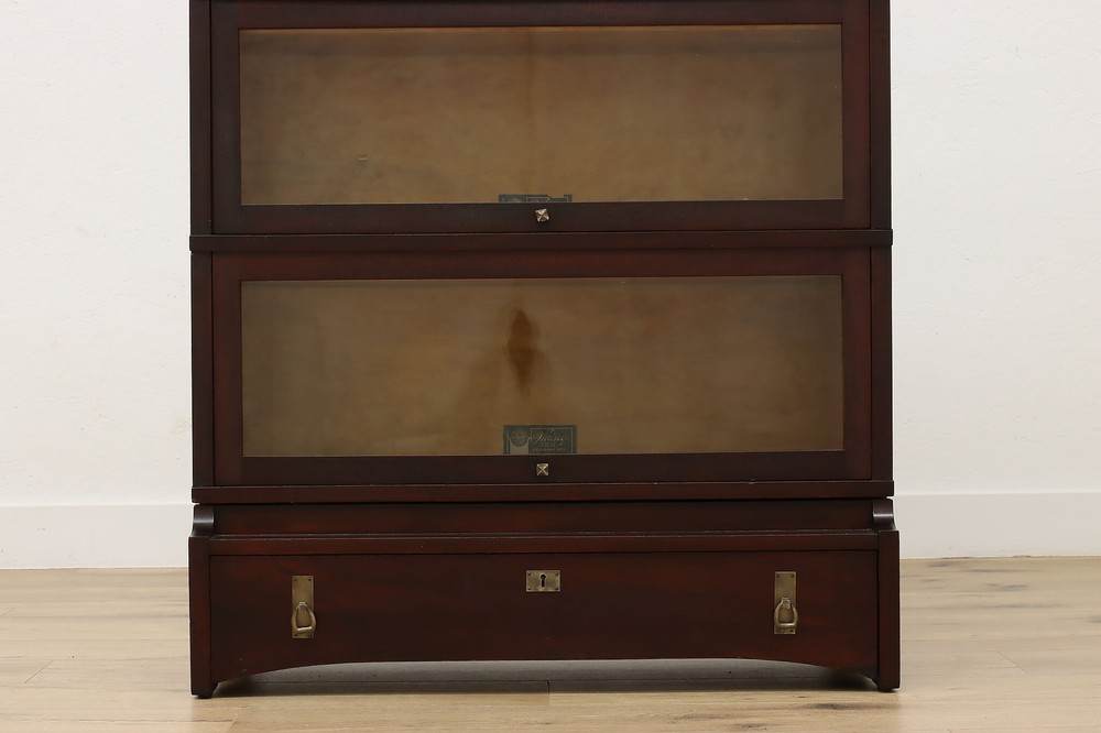 Arts & Crafts Antique 4 Stack Lawyer Bookcase Viking #52273