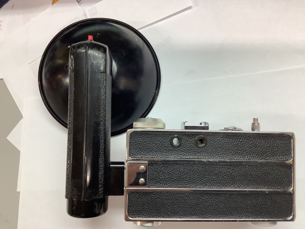 Vintage Argus C3 "Brick" And Flash