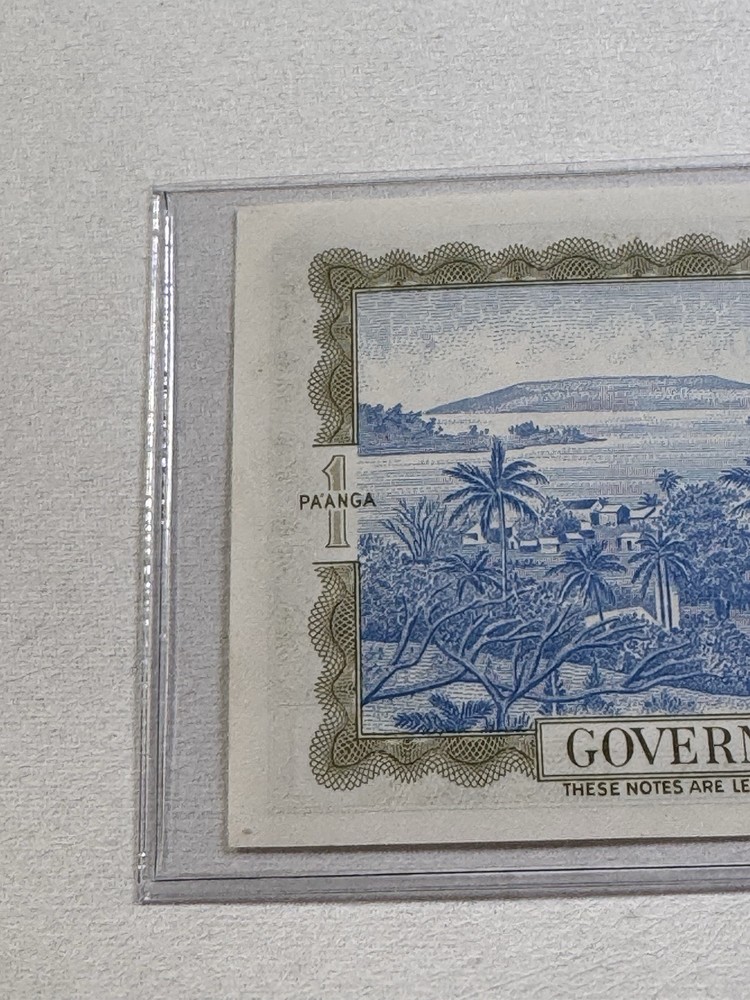 1982 Tonga 1 Pa'anga Banknote P# 19c