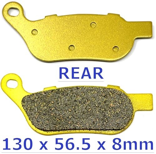 High-Performance Front & Rear Brake Pads for Harley Softail 2008-2014 - Custom,
