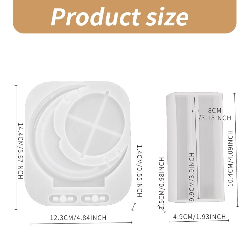 Rotatable Picture Frame Sturdy Silicone for Multiple Photos Decoration