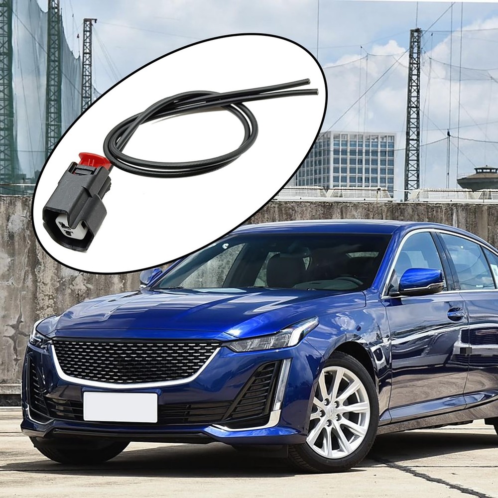 2Pcs ABS Wheel Speed Sensor Wiring Harness Connector Pigtail Plug Compatible
