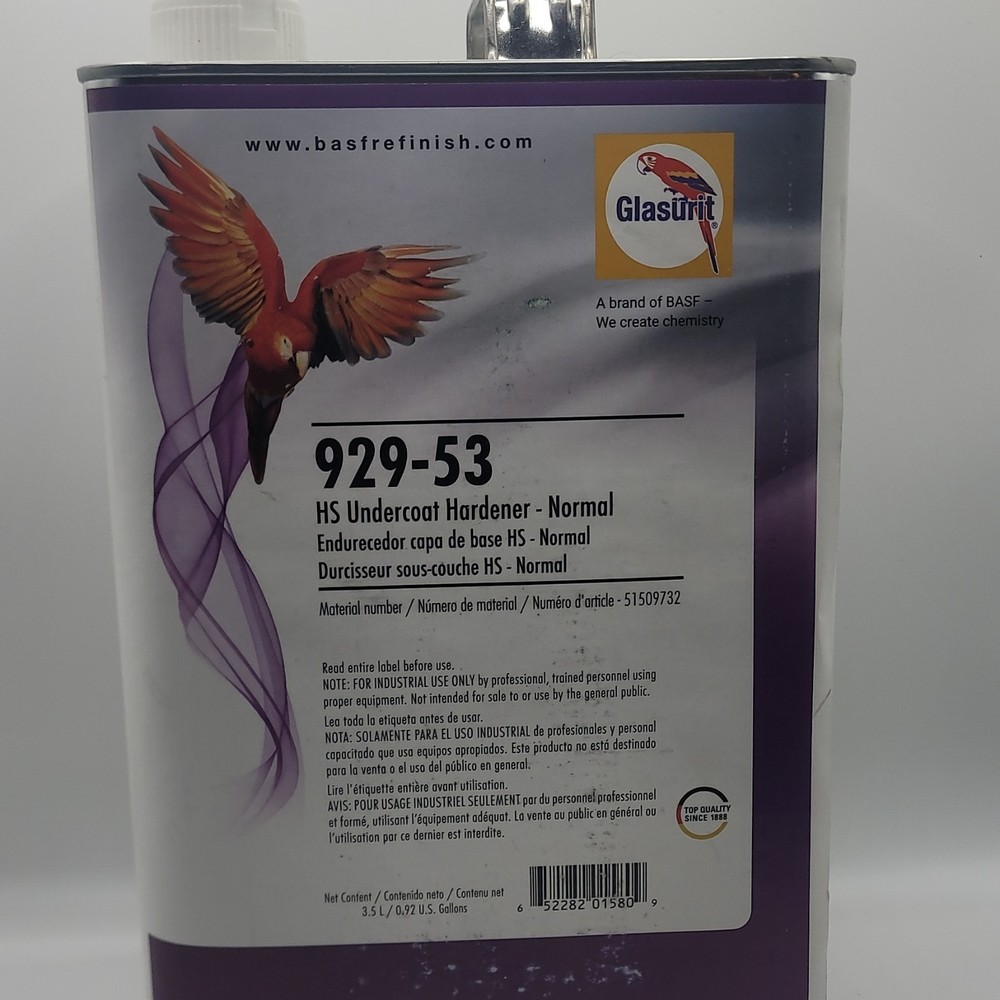 Glasurit 929-53 HS Undercoat Hardener Normal
