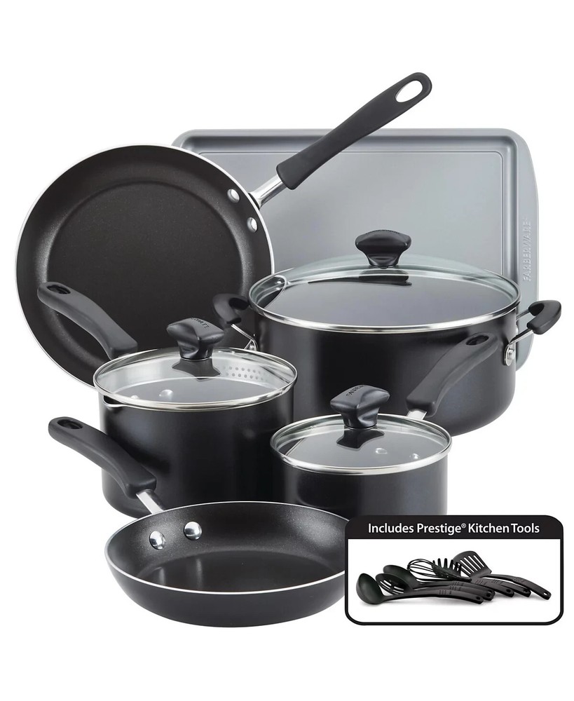Farberware Cookstart 15-piece DiamondMax Nonstick Cookware Set
