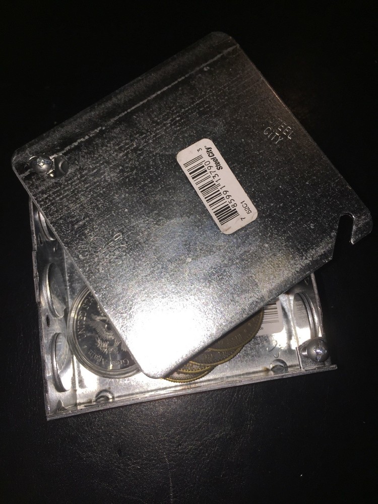 HIDEAWAY SAFE Hidden Plain Sight Electrical Box Magnet HIDE UNDER THEIR NOSE 🤥