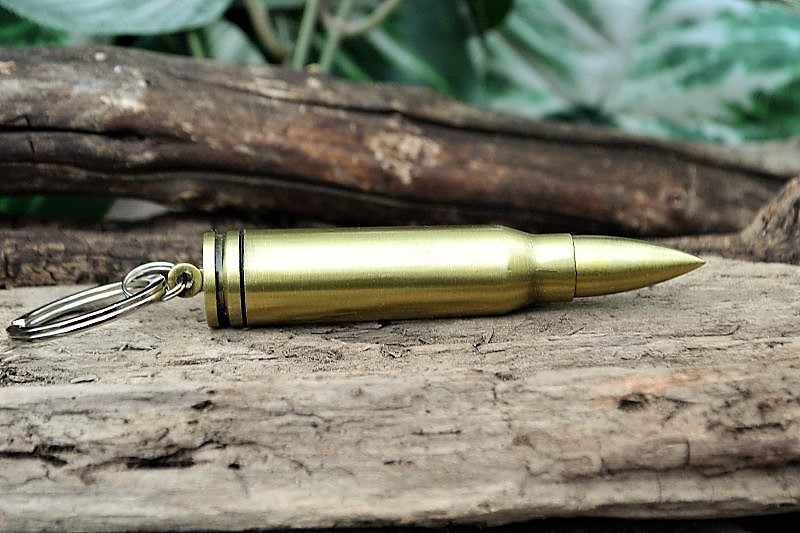 Bullet Permanent Match - Fire Starter Lighter - Camping Survival Gear Key Ring