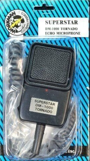 Workman DM1000 Powered Tornado Echo Microphone w/ 4-Pin Delay & Reverb, Talkback