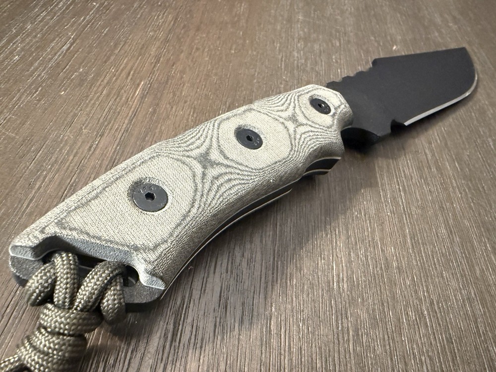 Tops Knives Alaskan Harpoon - Fixed Blade (black Blade)