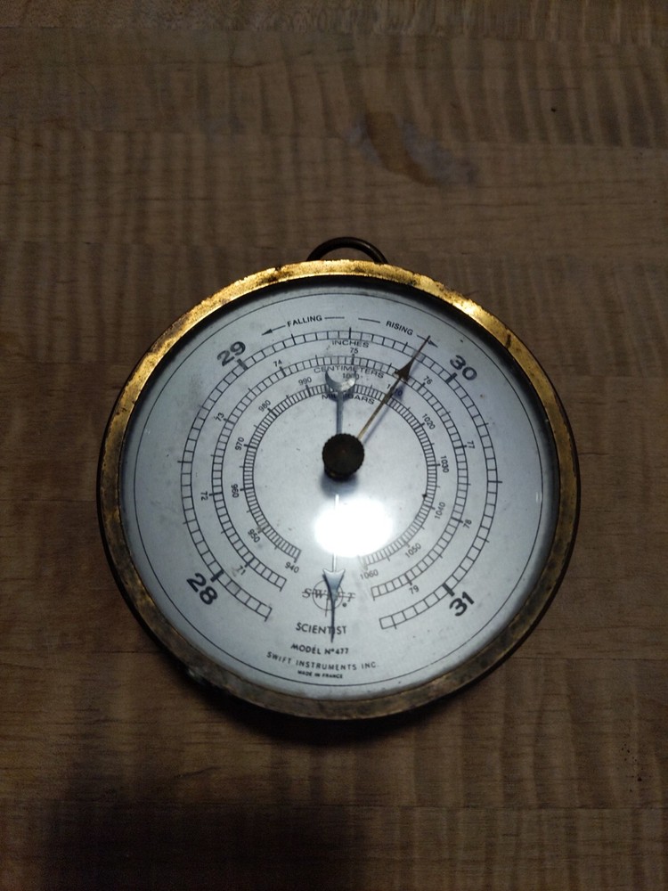 Swift Instruments Scientist Model No. 477 Barometer